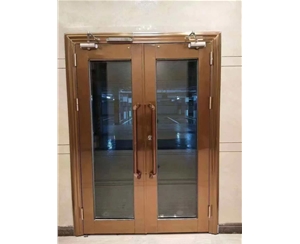 不銹鋼玻璃防火門